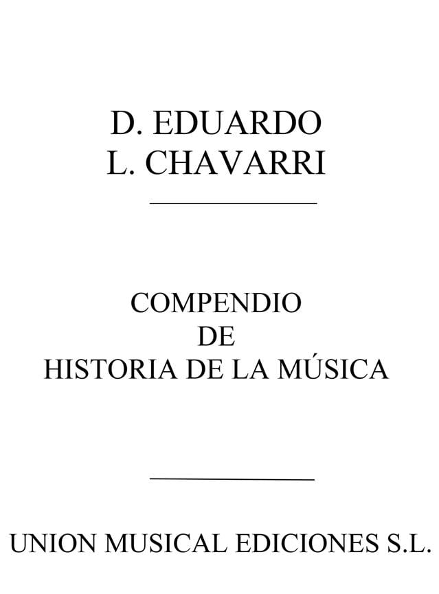 Catecismo De Historia De La Musica