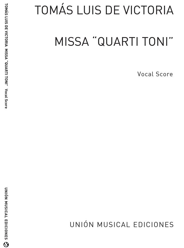Victoria: Quarti Toni Misa Completa 4