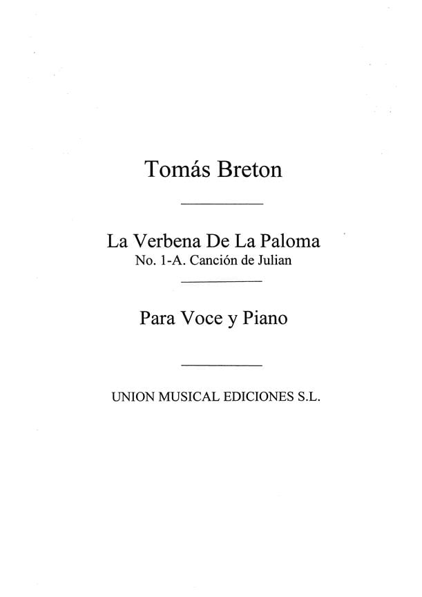 Cancion De Julian No.1A