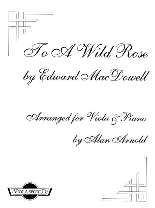 To A Wild Rose