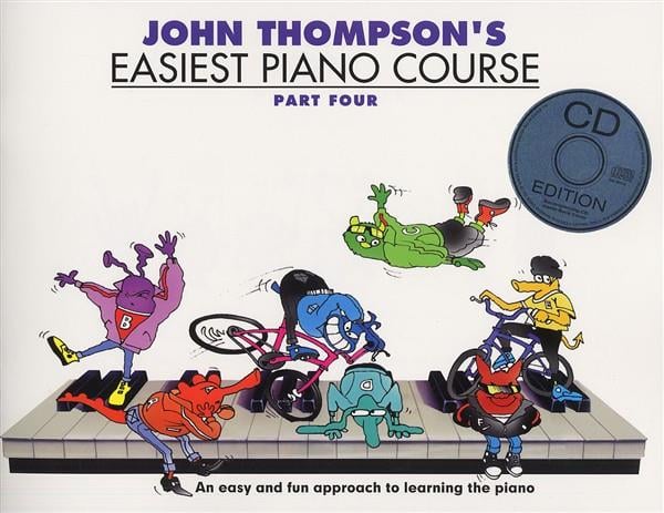 John Thompson's Easiest Piano Course 4 - with CD