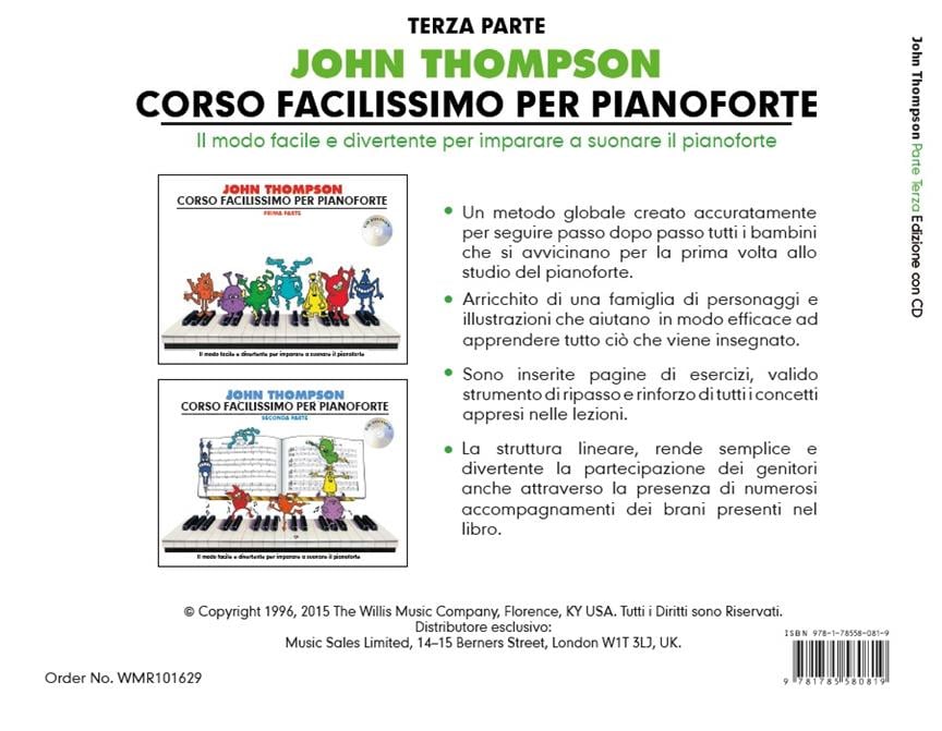 John Thompson's Corso Facilissimo per Pianoforte 3
