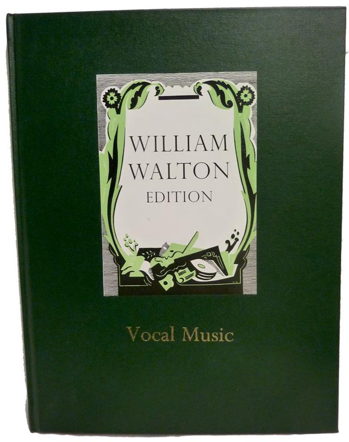 Vocal Music William Walton Edition vol. 8