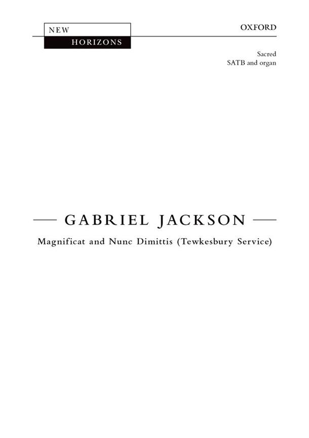 Magnificat and Nunc Dimittis (Tewkesbury Service)