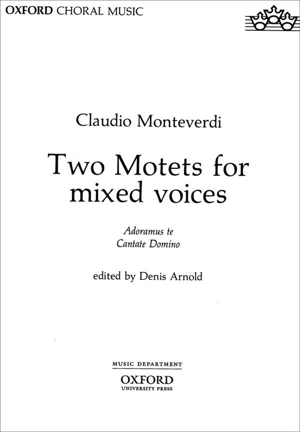 Two Motets for mixed voices