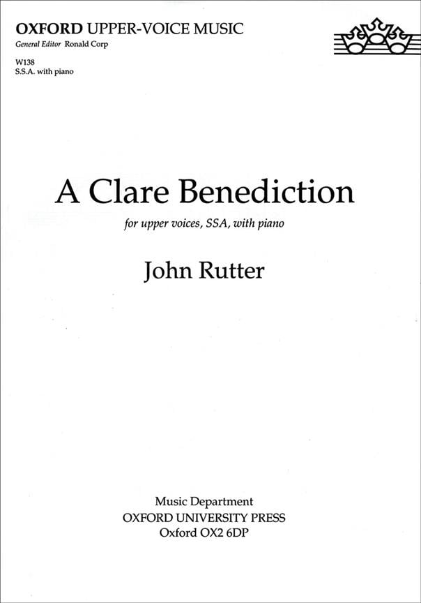 A Clare Benediction