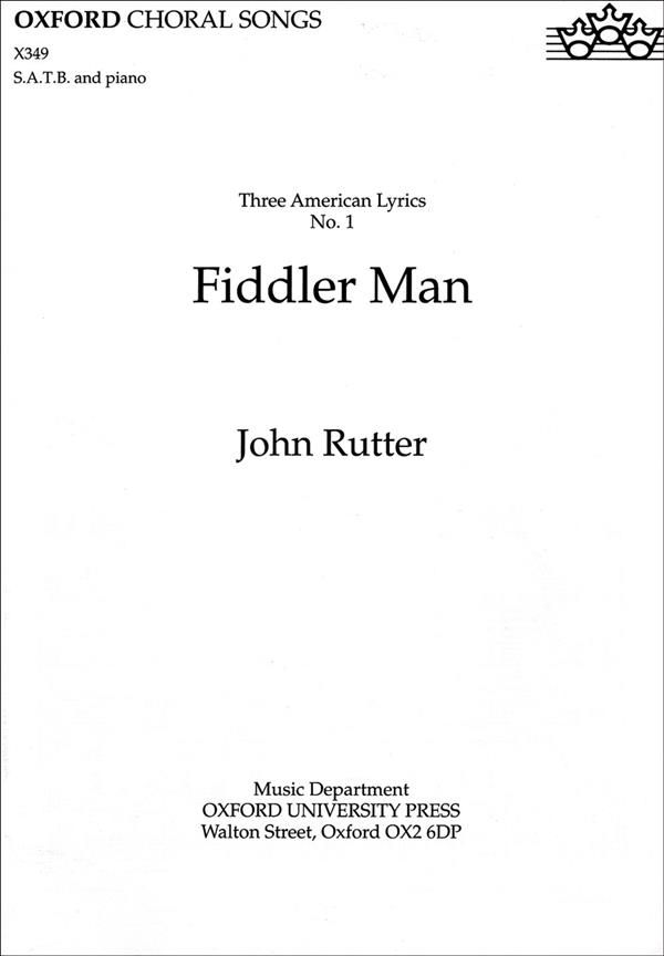 Fiddler Man No. 1 of Three American Lyrics