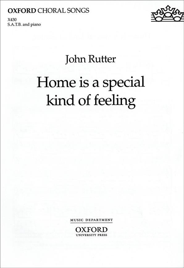 Home is a special kind of feeling