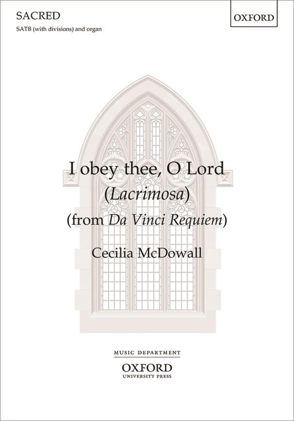 I obey thee, O Lord [Lacrimosa]