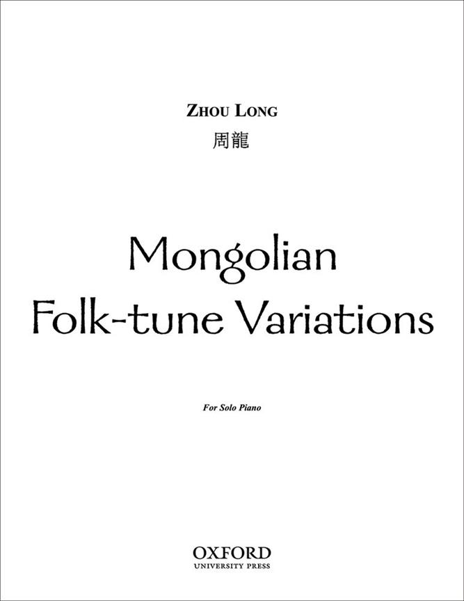 Mongolian Folk-tune Variations