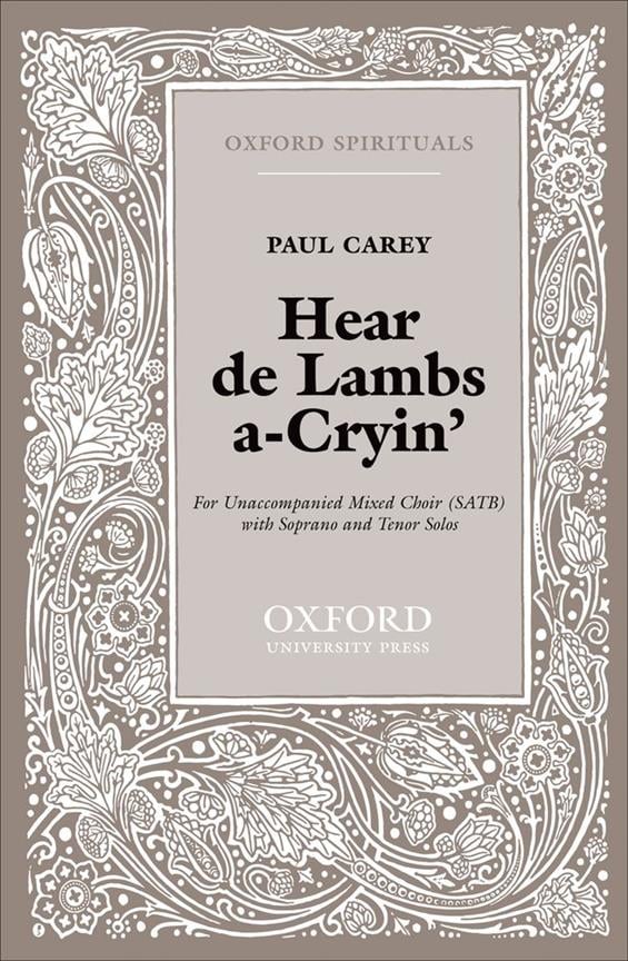 Hear de Lambs a-Cryin'