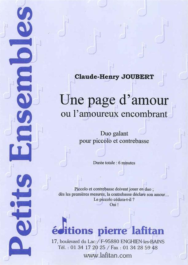 Une Page D'Amour Ou L'Amoureux Encombrant