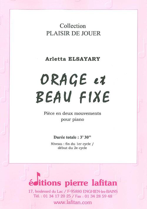 Orage et Beau Fixe