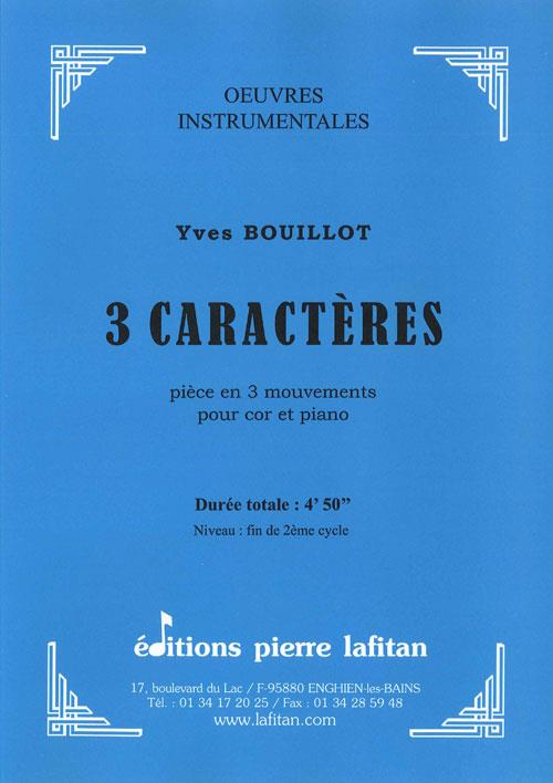 3 Caractères