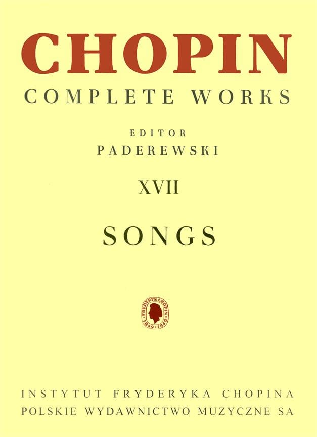 Complete Works XVII:  Songs