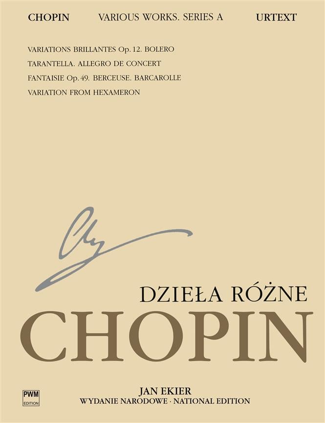 Edizione Nazionale: Various Works (Urtext) (Ekier)