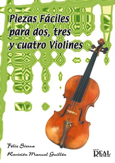 Piezas Fáciles para 2, 3 y 4 Violines