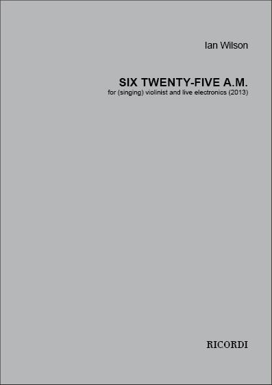 Six Twenty-five a.m.