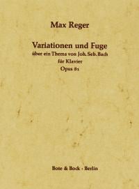 Variation and Fugue on a Theme by J.S. Bach op. 81