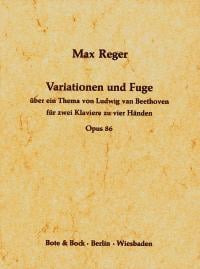Variations and Fugue op. 86