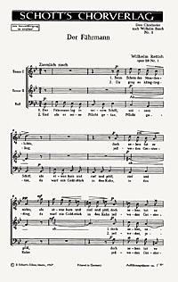 Drei Chorlieder op. 118