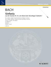 Sinfonia BWV 42