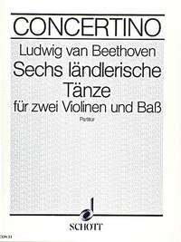 6 landlerische Tanze D Major