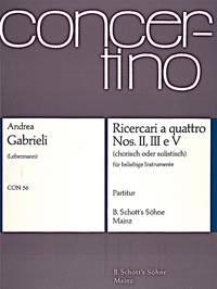 Ricercari a quattro