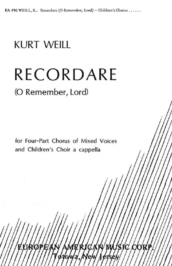 Recordare op. 11