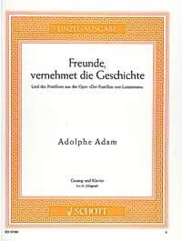 Freunde, vernehmet die Geschichte