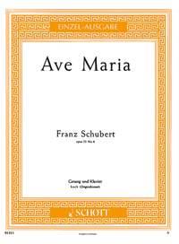 Ave Maria Opus 52/6