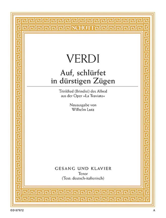 Auf Schlurfet In Durstigen Zugen