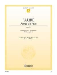 Après un rêve op. 7/1