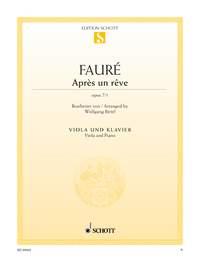Après un rêve op. 7/1