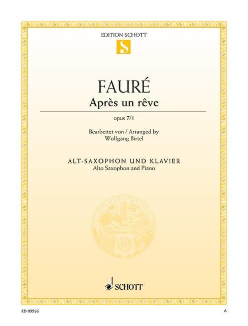 Après un rêve op. 7/1