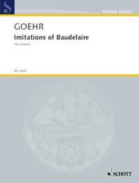 Two Imitations of Baudelaire op. 47