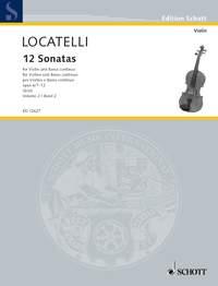 12 Sonatas For Violin And Bc Op 6 (7-12) Vol 2