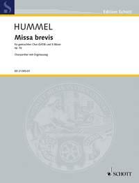 Missa brevis op. 5 a