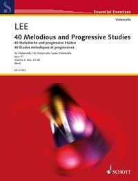 40 Melodious and Progressive Studies op. 31 Band 2