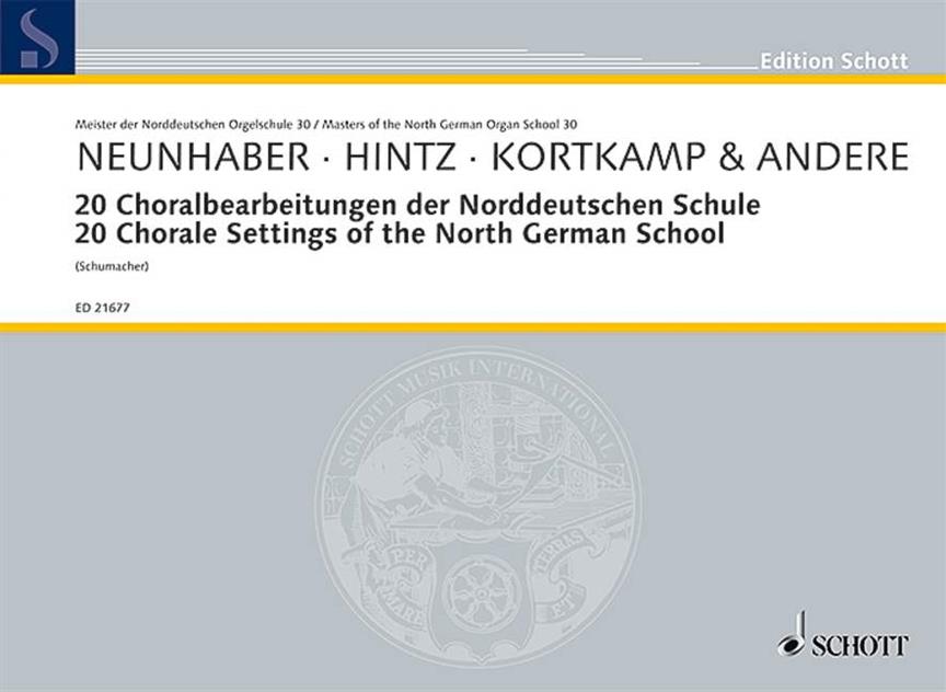 20 Choralbearbeitungen Der Norddeutschen Schule