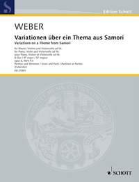 Variations on a Theme from Samori op. 6 WeV P.3