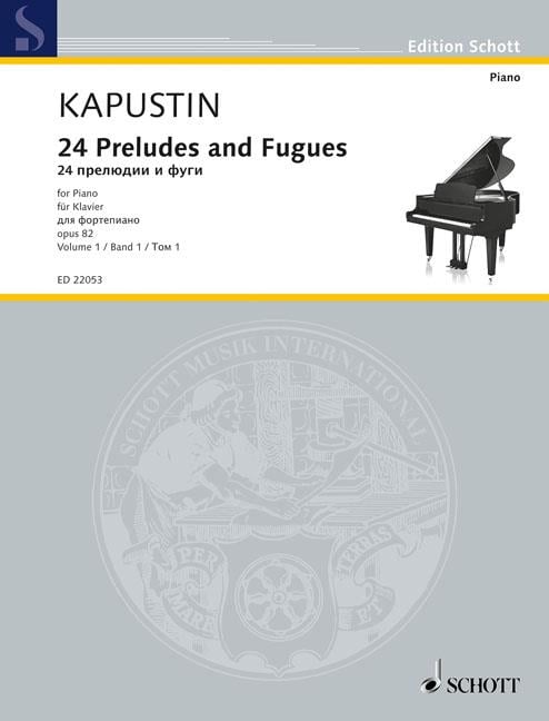 Twenty-Four Preludes and Fugues op. 82 Band 1