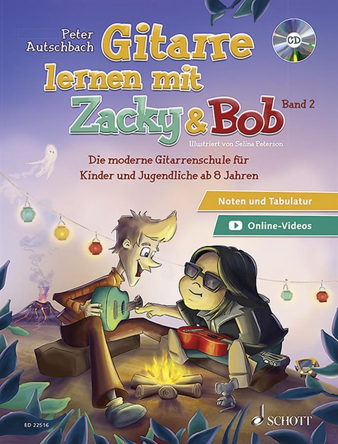 Gitarre Lernen Mit Zacky und Bob Band 2