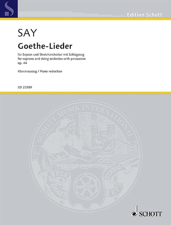 Goethe-Lieder Op. 44