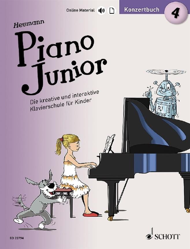 Piano Junior: Konzertbuch 4 Band 4