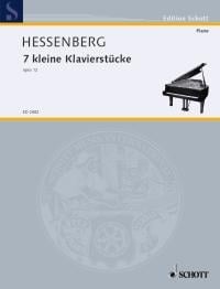 Seven little piano pieces op. 12