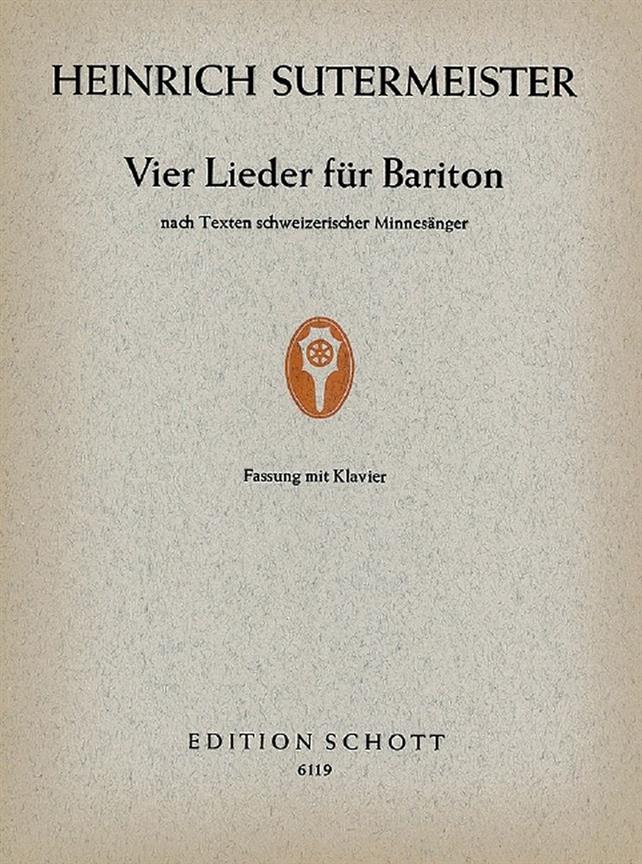 Vier Lieder