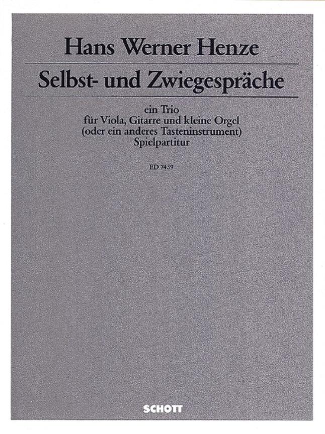 Selbst- und Zwiegespräche