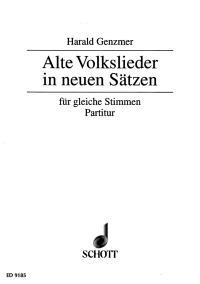 Alte Volkslieder in neuen Sätzen GeWV 66