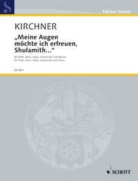 Meine Augen möchte ich erfreuen, Shulamith...